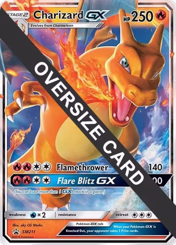 Charizard GX - SM211 (SM Black Star Promo) (SM211), Jumbo Cards — Pokémon card price