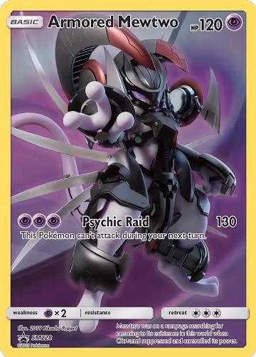 Armored Mewtwo - SM228 (SM228) — card price