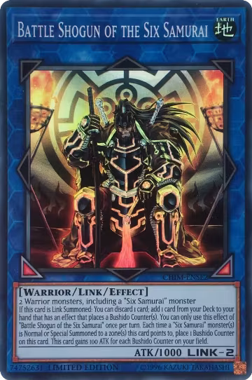 Battle Shogun of the Six Samurai (CHIM-ENSE2), Chaos Impact — Yu-Gi-Oh! card price