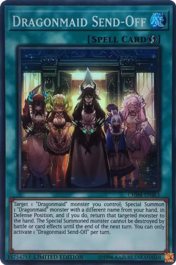 Dragonmaid Send-Off (CHIM-ENSE3), Chaos Impact — Yu-Gi-Oh! card price