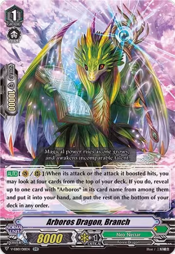 Arboros Dragon, Branch (V-EB10/018EN), V-EB10: The Mysterious Fortune — Vanguard card price