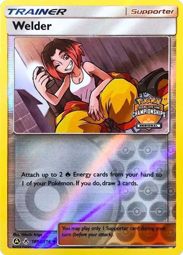 Welder - 189a/214 (Regional Championships) (189a/214), League & Championship Cards — Pokémon card price