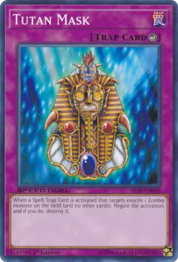 Tutan Mask (SBTK-EN040), Speed Duel: Trials of the Kingdom — Yu-Gi-Oh! card price