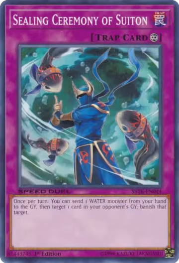 Sealing Ceremony of Suiton (SBTK-EN044), Speed Duel: Trials of the Kingdom — Yu-Gi-Oh! card price