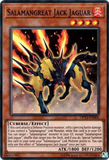 Salamangreat Jack Jaguar (OP12-EN006), OTS Tournament Pack 12 — Yu-Gi-Oh! card price