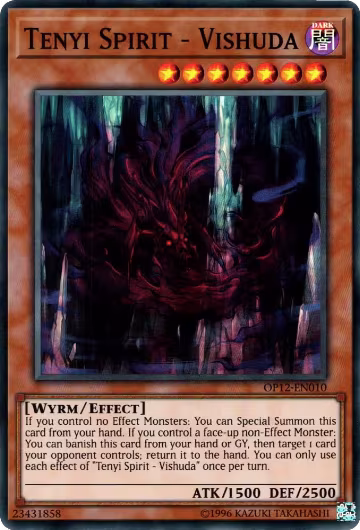 Tenyi Spirit - Vishuda (OP12-EN010), OTS Tournament Pack 12 — Yu-Gi-Oh! card price