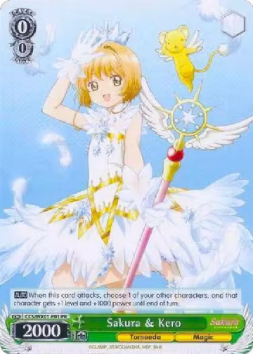 Sakura & Kero (CCS/WX01-P01 PR), Cardcaptor Sakura: Clear Card — Weiß Schwarz card price