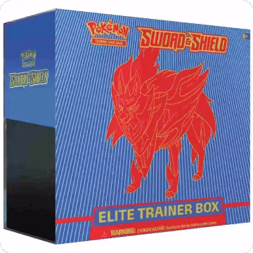 Sword & Shield Elite Trainer Box [Zamazenta], Sword & Shield Base Set — Pokémon sealed product price