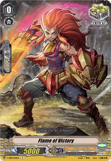 Flame of Victory (V-EB10/041EN), V-EB10: The Mysterious Fortune — Vanguard card price