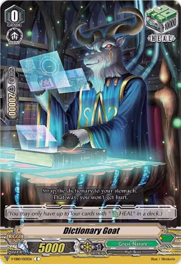 Dictionary Goat (V-EB10/055EN), V-EB10: The Mysterious Fortune — Vanguard card price