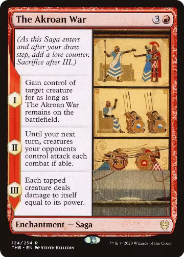 The Akroan War (124), Theros Beyond Death — Magic card price