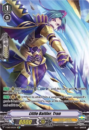 Little Battler, Tron (SP) (V-EB10/SP02EN), V-EB10: The Mysterious Fortune — Vanguard card price