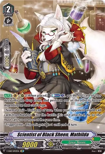 Scientist of Black Sheen, Mathilda (SP) (V-EB10/SP03EN), V-EB10: The Mysterious Fortune — Vanguard card price