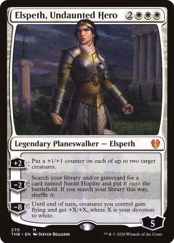 Elspeth, Undaunted Hero (270), Theros Beyond Death — Magic card price