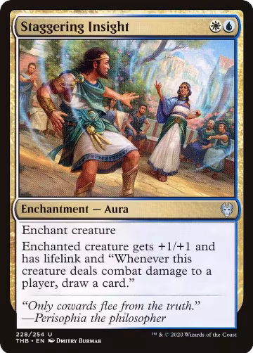 Staggering Insight (228), Theros Beyond Death — Magic card price