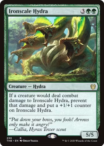 Ironscale Hydra (296), Theros Beyond Death — Magic card price