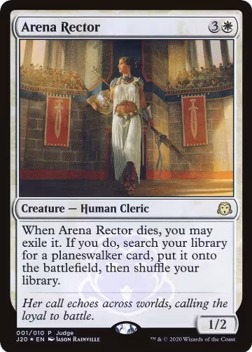 Arena Rector (1), Judge Promos — Magic card price