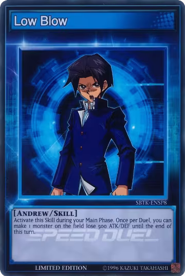 Low Blow (SBTK-ENSP8), Speed Duel: Trials of the Kingdom — Yu-Gi-Oh! card price
