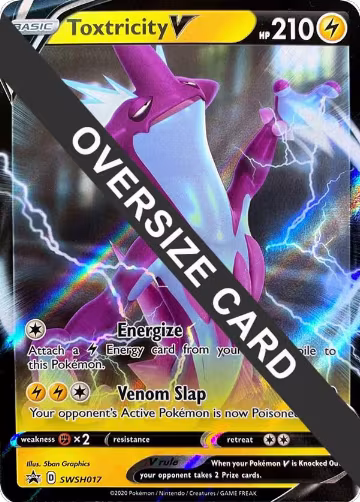 Toxtricity V - SWSH017 (SWSH017), Jumbo Cards — Pokémon card price