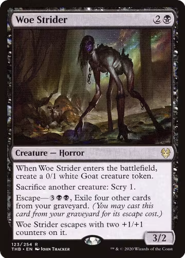 Woe Strider (123), Theros Beyond Death — Magic card price