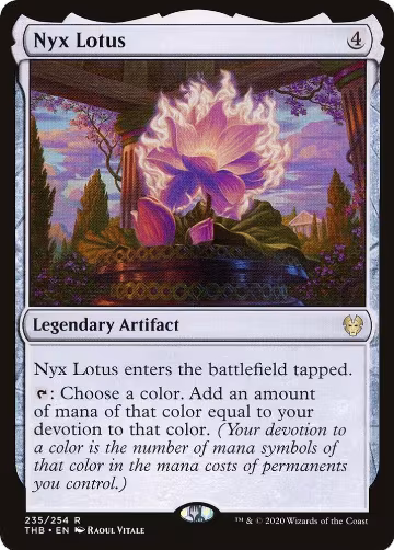 Nyx Lotus (235), Theros Beyond Death — Magic card price