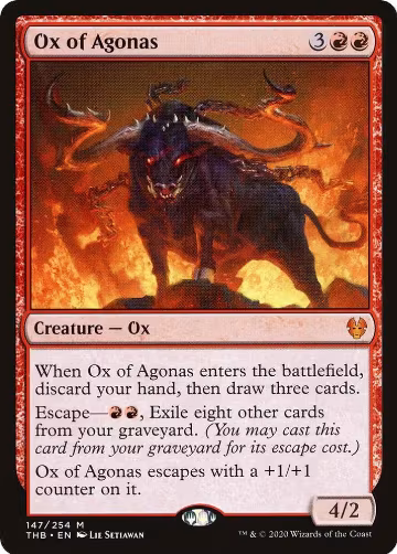 Ox of Agonas (147), Theros Beyond Death — Magic card price