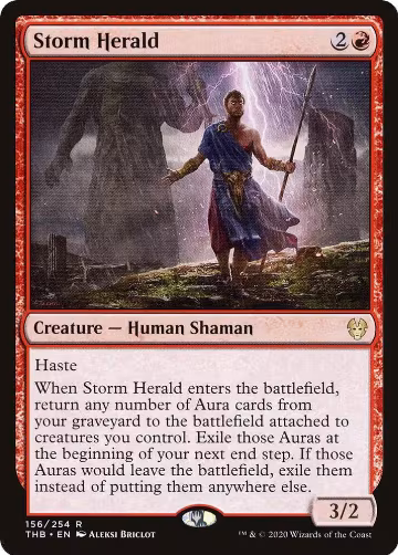 Storm Herald (156), Theros Beyond Death — Magic card price