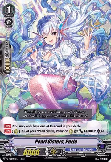 Pearl Sisters, Perle (V-EB11/015EN), V-EB11: Crystal Melody — Vanguard card price