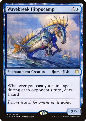 Wavebreak Hippocamp (80), Theros Beyond Death — Magic card price