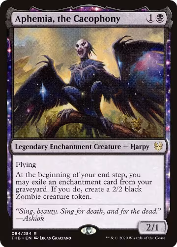 Aphemia, the Cacophony (84), Theros Beyond Death — Magic card price