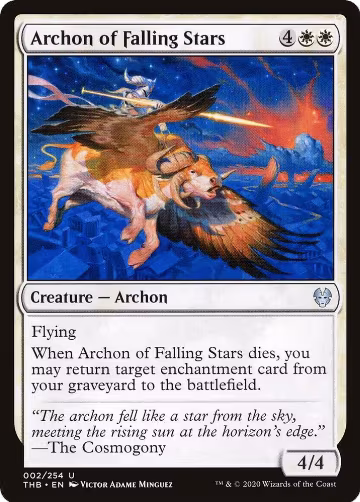 Archon of Falling Stars (2), Theros Beyond Death — Magic card price