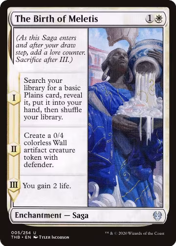 The Birth of Meletis (5), Theros Beyond Death — Magic card price