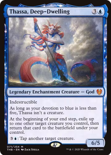 Thassa, Deep-Dwelling (71), Theros Beyond Death — Magic card price