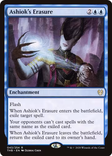 Ashiok's Erasure (43), Theros Beyond Death — Magic card price