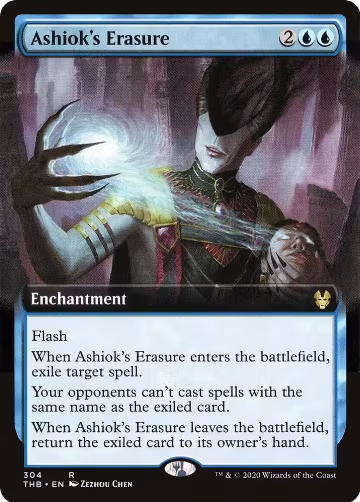 Ashiok's Erasure (Extended Art) (304), Theros Beyond Death — Magic card price