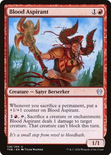 Blood Aspirant (128), Theros Beyond Death — Magic card price