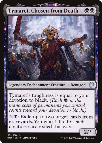 Tymaret, Chosen from Death (119), Theros Beyond Death — Magic card price