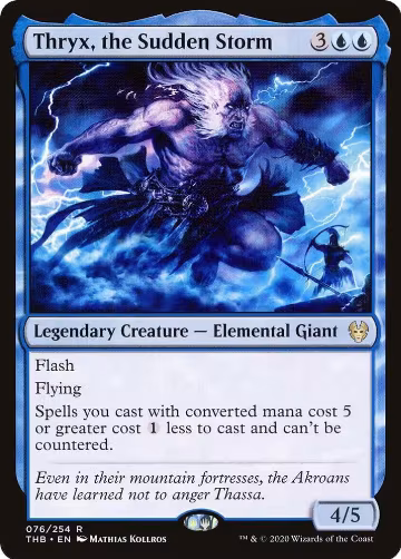 Thryx, the Sudden Storm (76), Theros Beyond Death — Magic card price