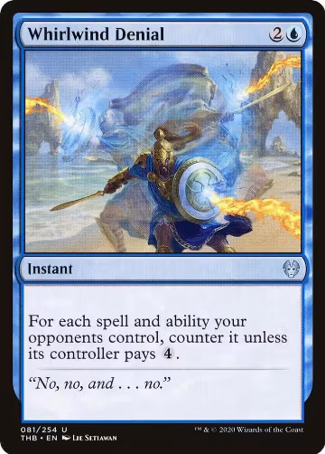 Whirlwind Denial (81), Theros Beyond Death — Magic card price