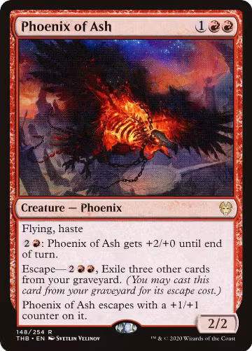 Phoenix of Ash (148), Theros Beyond Death — Magic card price