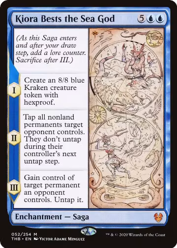 Kiora Bests the Sea God (52), Theros Beyond Death — Magic card price