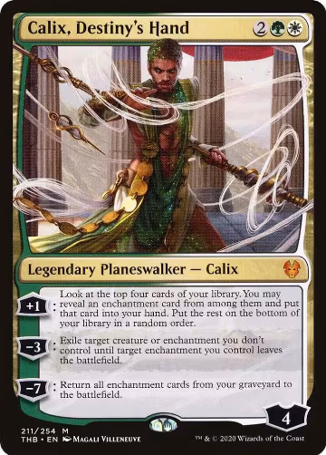 Calix, Destiny's Hand (211), Theros Beyond Death — Magic card price