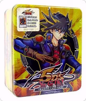 2008 Exclusive Collectors Tin: Yusei (Yellow Version), 2008 Collectors Tin — Yu-Gi-Oh! sealed product price