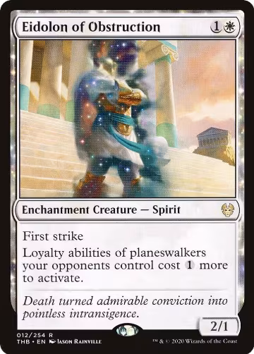 Eidolon of Obstruction (12), Theros Beyond Death — Magic card price