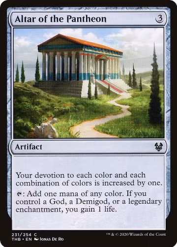 Altar of the Pantheon (231), Theros Beyond Death — Magic card price