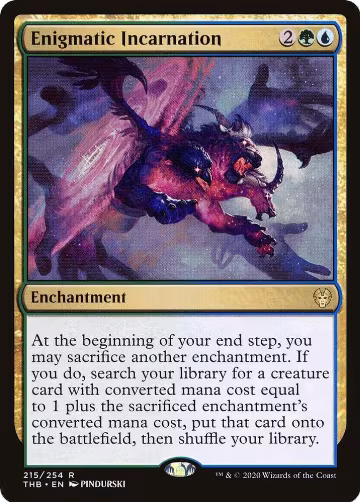 Enigmatic Incarnation (215), Theros Beyond Death — Magic card price