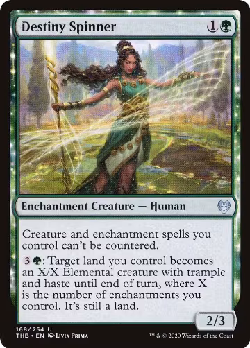 Destiny Spinner (168), Theros Beyond Death — Magic card price