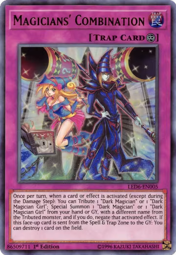 Magicians' Combination (LED6-EN005), Legendary Duelists: Magical Hero — Yu-Gi-Oh! card price