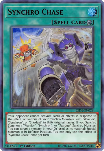 Synchro Chase (LED6-EN026), Legendary Duelists: Magical Hero — Yu-Gi-Oh! card price