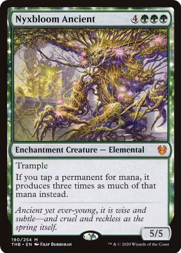 Nyxbloom Ancient (190), Theros Beyond Death — Magic card price